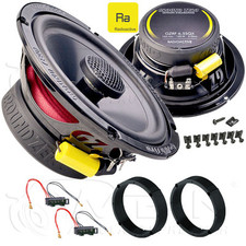 GROUND ZERO LAUTSPRECHER für VW POLO Fun IV / 4 - 9N 2005-2006 Front Heck #BHZN