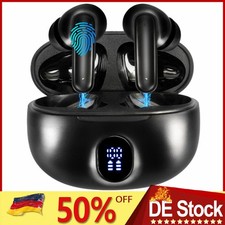 TWS 9D Kopfhörer Bluetooth 5.4 Touch Control In-Ear Ohrhörer Wireless Headset DE