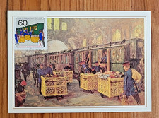 Berlin - Paketpost im Anhalter Bahnhof 1910 von 1990 # 1084
