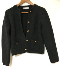 Zara strickjacke schwarz - zara,