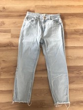 Only Emily * tolle Jeans heller Waschung * cropped offene Beinenden Gr. 28 / 30