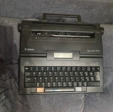 Canon Typestar 10-II [Als Defekt] tragbare Schreibmaschine Vintage