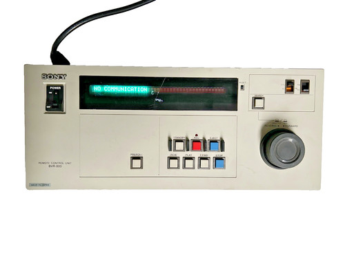 Sony bvr 800 remote - remote, control