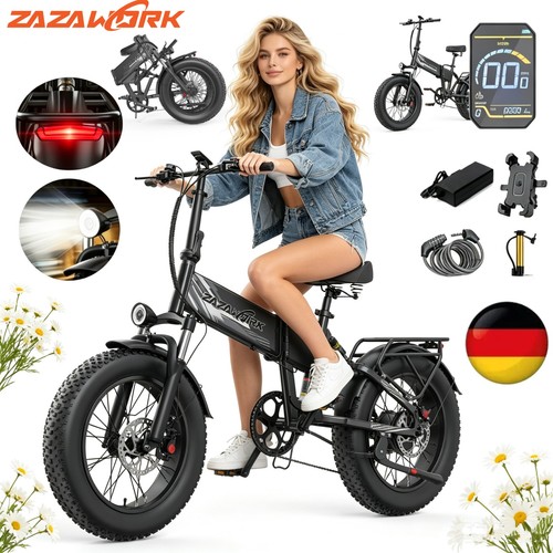 1000w zoll klapprad fatbike - 20,