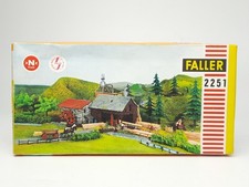 Faller Spur N -- Sägewerk  2251 mit Motor  OVP --  60er Jahre Rarität