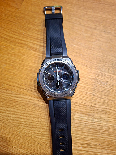 Casio shock steel gst w110 - g-shock, g-steel