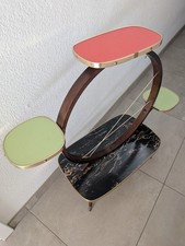 50s 50er Jahre Blumenbank Nierentisch Blumenhocker Mid Century Etagere