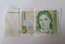 5 DM Deutsche Mark Schein