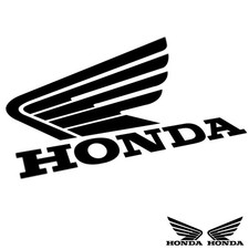 Honda wings vinyl aufkleber - honda,