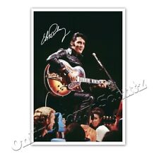 Elvis Presley (1935–1977)  +  Autogrammfoto / Autograph