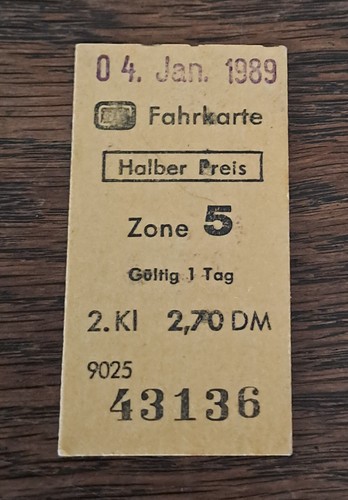 Deutsche bundesbahn alte - deutsche,