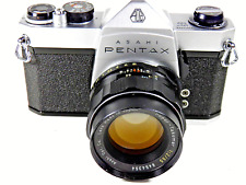 FOTOAPPARAT ASAHI PENTAX SP 500 OBJEKTIV SUPER TAKUMAR 2/55 M42 BESTZUSTAND