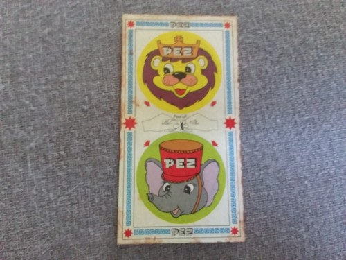 Alter vintage pez aufkleber - alter,