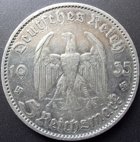 Deutsches reich reichsmark - reich, 5