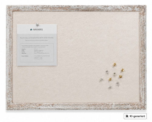 Navaris pinnwand 60x45cm stoff - navaris,