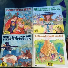 Pixi kleine Sammlung  4 x  Märchen - 635/633/629/634 Dornröschen/Froschkönig
