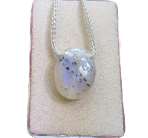 Mondstein turmalin cabochon - turmalin,