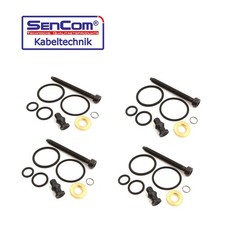 4x Dichtungssatz und Schraube