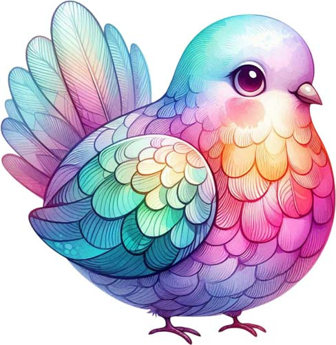 Ostern regenbogen taube - regenbogen,