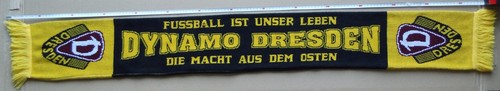 Dynamo dresden fan - schal, "die