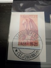 Briefmarke,Saargebiet 177