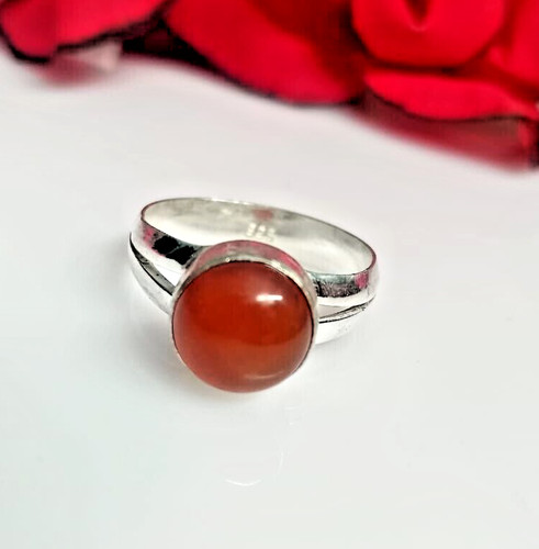 Echter karneol edelstein ring - karneol,