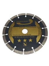 PRODIAMANT Diamantscheibe 180 x 22,2 mm 180 mm Diamant-Segmentscheibe 10 mm
