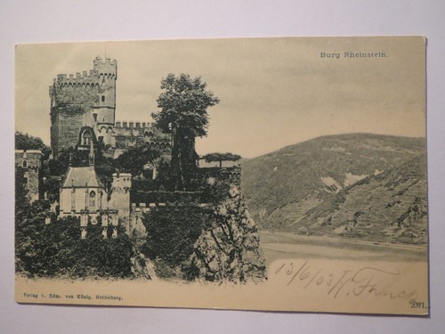 Burg rheinstein 1903 - /, ak