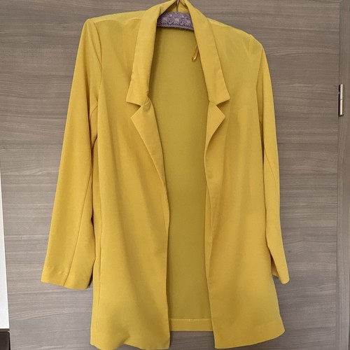 Stradivarius damen blazer gelb - blazer,