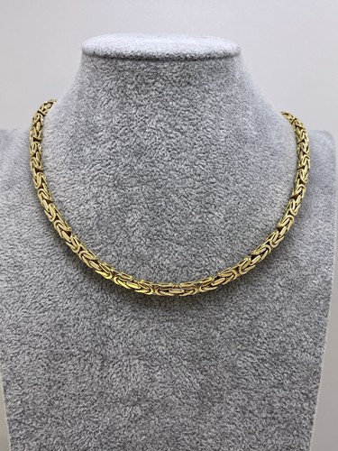 Königskette 750 18k - königskette, gelbgold