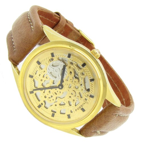 Fossil skelett armbanduhr - skelett,