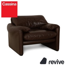 Cassina Maralunga Leder Sessel