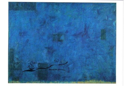Postkarte jasper johns - postkarte,