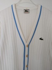Vintage Lacoste Strickjacke neu und ungetragen Rarität Größe L /5