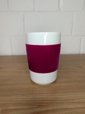  Kahla Porzellan Kaffeebecher Touch Samt Rot - Vintage - 11,5 cm