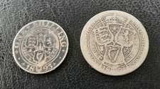 1 Shilling & 1 Florin 1893