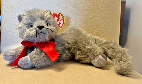 Beanie katze grau aus - beanie, ty