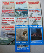 13 Bände Marine Arsenal