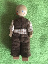 Holzpuppen Biegepuppen für das Puppenhaus Junge 9,5 cm