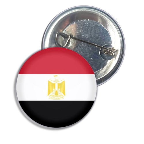 ägypten flagge button - Ägypten,