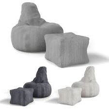 Sitzsack Sessel Bean Bag Cord Gaming Lesesessel Erwachsene Beanbag Juskys®