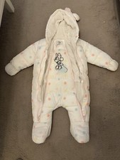  Schnee Anzug Baby Gr.68 Weiß