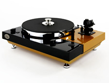 Restaurierter Thorens TD 320 bicolor schwarz  gold metallic auch mit SME möglich
