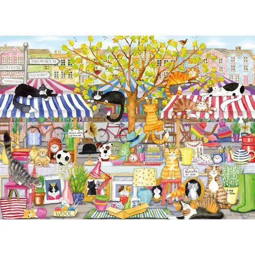 Puzzle katzen auf - puzzle,