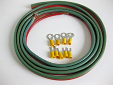 2x6mm2 Flex  Kabel 2,2 Meter und Kabelschuhe