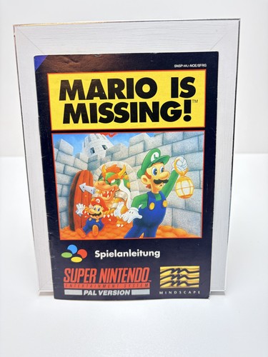 Mario missing snes - mario, missing!