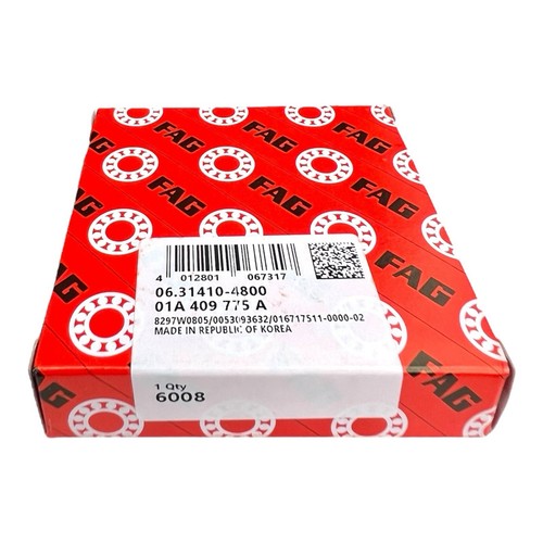 Fag 6008 rillenkugellager - 1x,