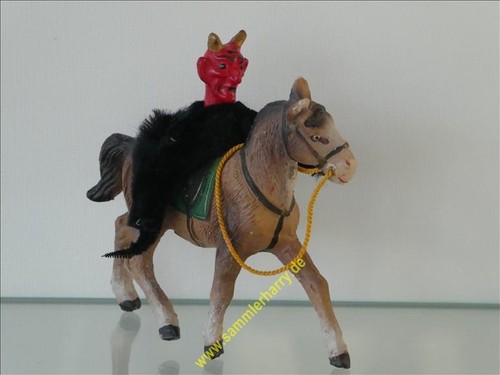 Krampus figur mit massekopf - krampus-figur,,