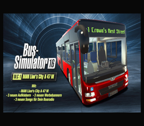 Bus simulator man lion - bus,