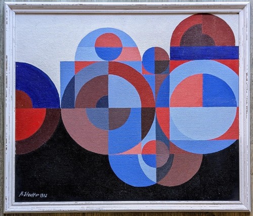 Stauffer gemälde 1972 - h.,